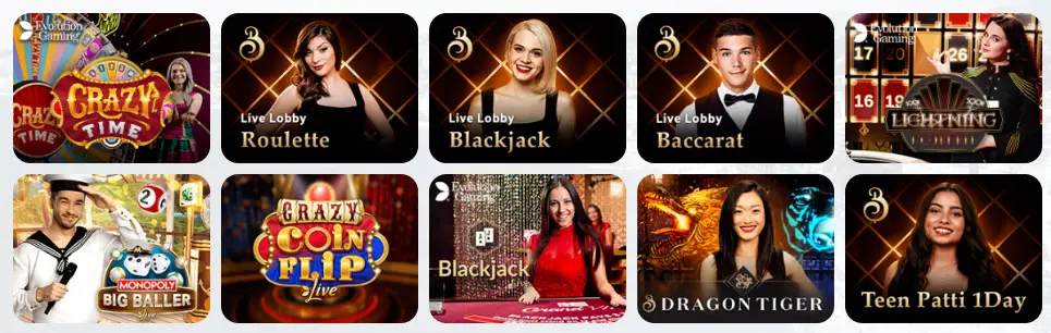 Jeux de casino en direct LUCKY LUKE CASINO