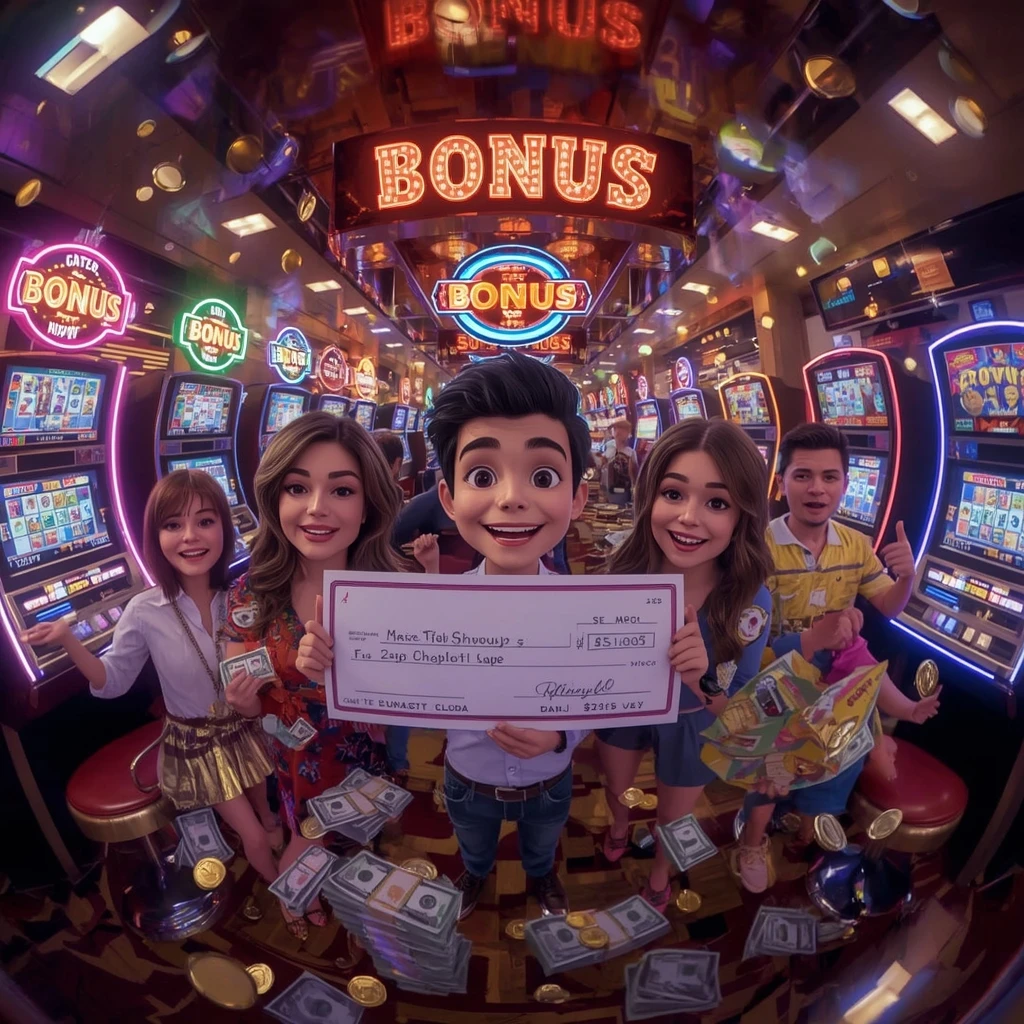 bonus dans les mains de l'homme au casino LUCKY LUKE CASINO