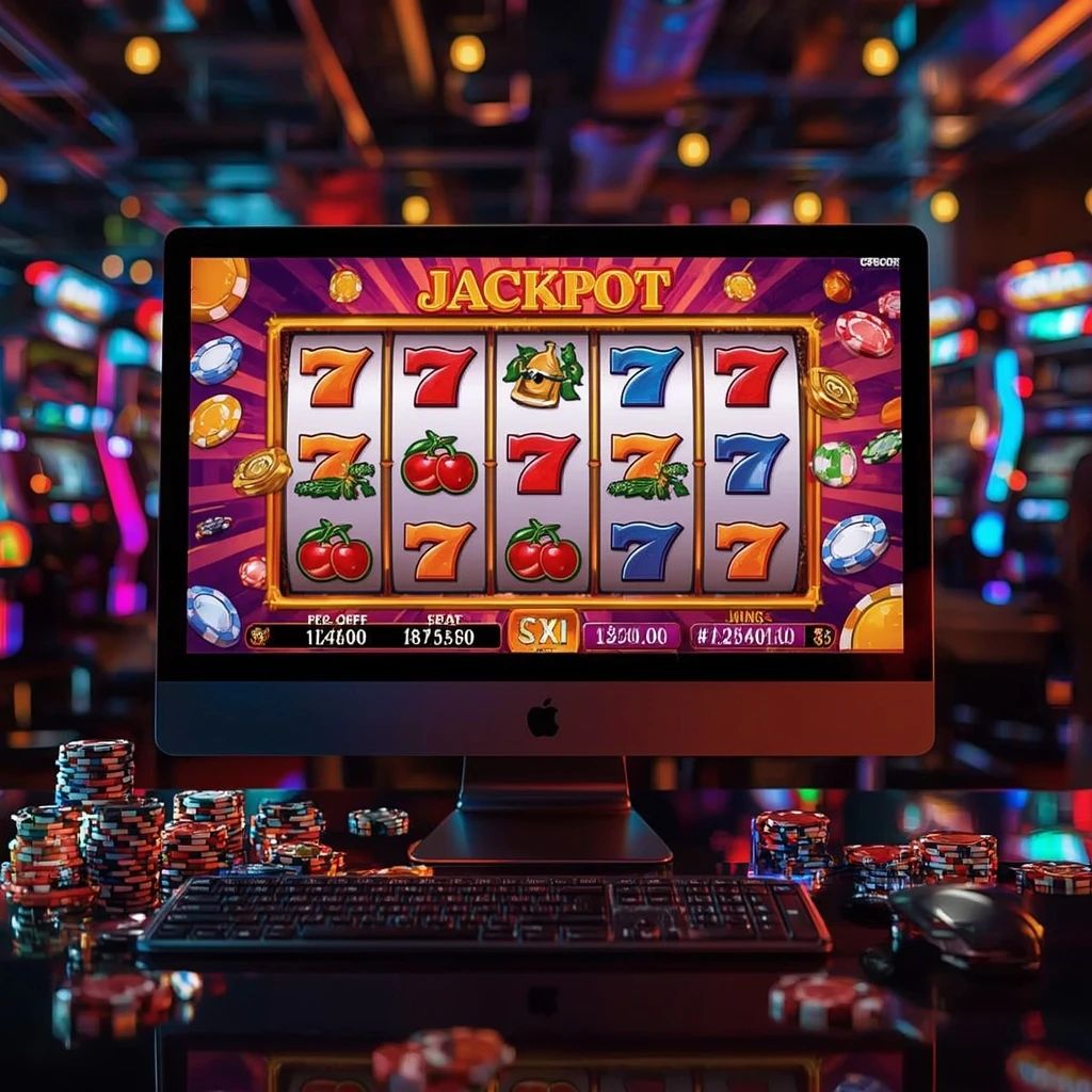 slots sur le moniteur Lucky Luke Casino